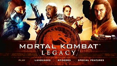 Menu 1 : MORTAL KOMBAT : LEGACY