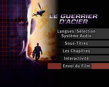 Menu 1 : GUERRIER D'ACIER, LE (SOLO)