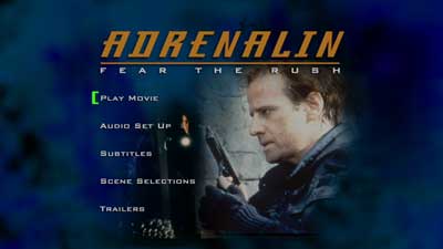 Menu 1 : ADRENALIN : FEAR THE RUSH