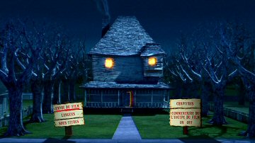 Menu 1 : MONSTER HOUSE