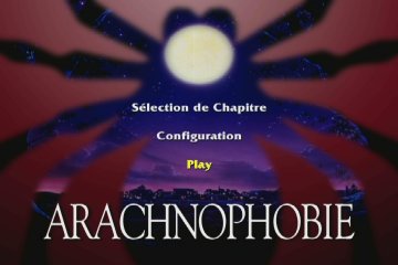 Menu 1 : ARACHNOPHOBIE (ARACHNOPHOBIA)