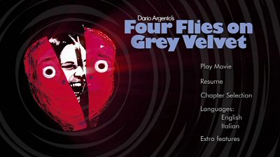 Menu 1 : FOUR FLIES ON GREY VELVET (QUATRE MOUCHES DE VELOURS GRIS)