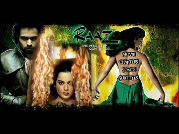 Menu 1 : RAAZ : LE MYSTERE CONTINUE... (RAAZ : THE MYSTERY CONTINUES)