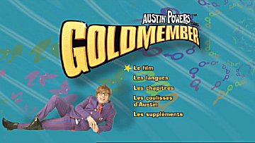 Menu 1 : AUSTIN POWERS DANS GOLDMEMBER