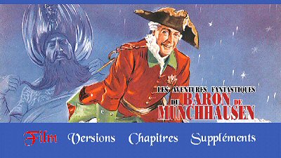 Menu 1 : AVENTURES FANTASTIQUES DU BARON DE MUNCHHAUSEN, LES