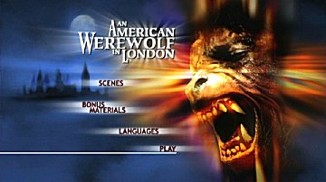 Menu 1 : AN AMERICAN WEREWOLF IN LONDON (LE LOUP-GAROU DE LONDRES)