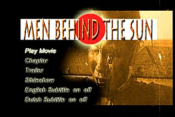 Menu 1 : MEN BEHIND THE SUN (CAMP 731)