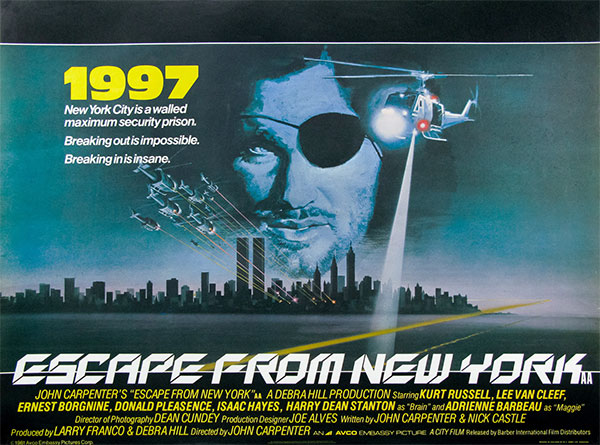 Header Critique : NEW YORK 1997 (ESCAPE FROM NEW YORK)