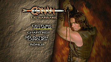 Menu 1 : CONAN LE BARBARE : COLLECTOR EDITION (CONAN THE BARBARIAN)