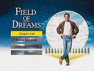 Menu 1 : FIELD OF DREAMS (JUSQU'AU BOUT DU REVE)