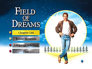 Menu 1 : JUSQU'AU BOUT DU REVE (FIELD OF DREAMS)