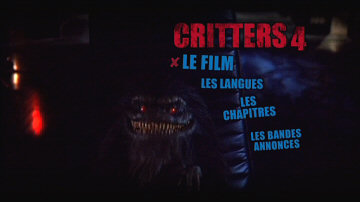 Menu 1 : CRITTERS 4