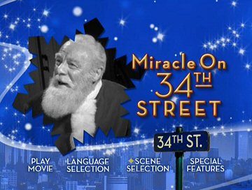Menu 1 : MIRACLE ON 34TH STREET (MIRACLE SUR LA 34EME RUE)