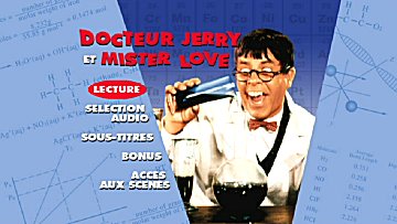 Menu 1 : DOCTEUR JERRY ET MISTER LOVE (THE NUTTY PROFESSOR)