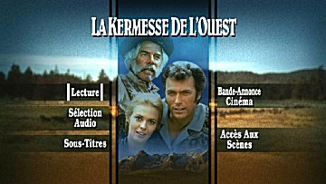 Menu 1 : KERMESSE DE L'OUEST, LA (PAINT YOUR WAGON)