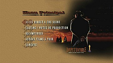 Menu 1 : IMPITOYABLE (UNFORGIVEN)