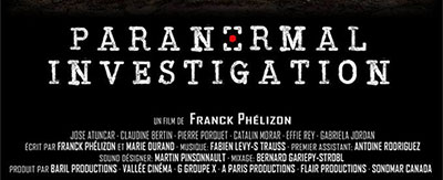 Header Critique : PARANORMAL INVESTIGATION