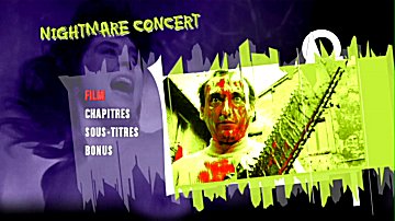 Menu 1 : NIGHTMARE CONCERT (UN GATTO NEL CERVELLO)