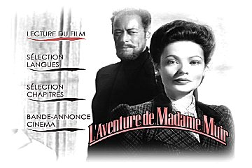 Menu 1 : AVENTURE DE MADAME MUIR, L' (THE GHOST AND MRS MUIR)