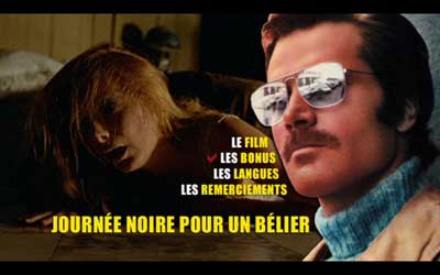 Menu 1 : JOURNEE NOIRE POUR UN BELIER (GIORNATA NERA PER L'ARIETE)