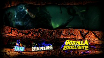 Menu 1 : GODZILLA VS BIOLLANTE (GOJIRA TAI BIORANTE)