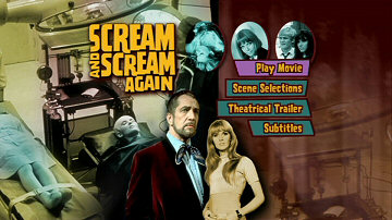 Menu 1 : SCREAM AND SCREAM AGAIN (LACHEZ LES MONSTRES)