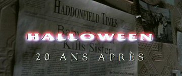 Header Critique : HALLOWEEN 20 ANS APRES (HALLOWEEN H20 : 20 YEARS LATER)