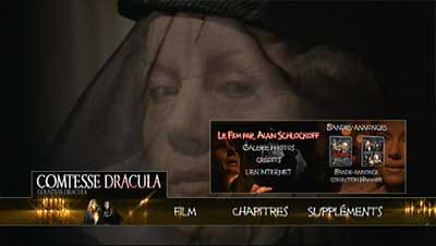 Menu 1 : COMTESSE DRACULA (BLU-RAY)