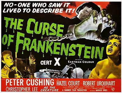 Header Critique : FRANKENSTEIN S'EST ÉCHAPPÉ (THE CURSE OF FRANKENSTEIN)