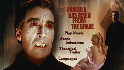 Menu 1 : DRACULA HAS RISEN FROM THE GRAVE (DRACULA ET LES FEMMES)