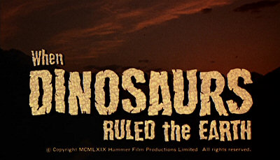 Header Critique : QUAND LES DINOSAURES DOMINAIENT LE MONDE (WHEN DINOSAURS RULED THE EARTH)