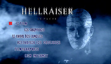 Menu 1 : HELLRAISER