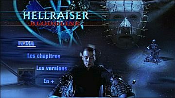 Menu 1 : HELLRAISER : BLOODLINE