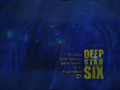 Menu 1 : DEEP STAR SIX (M.A.L. : MUTANT AQUATIQUE EN LIBERTE)