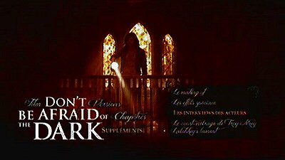 Menu 1 : DON'T BE AFRAID OF THE DARK