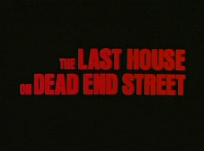 Header Critique : LAST HOUSE ON DEAD END STREET, THE (NEO EDITION)