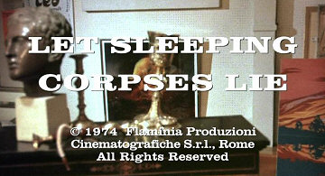 Header Critique : LET SLEEPING CORPSES LIE (LE MASSACRE DES MORTS-VIVANTS)