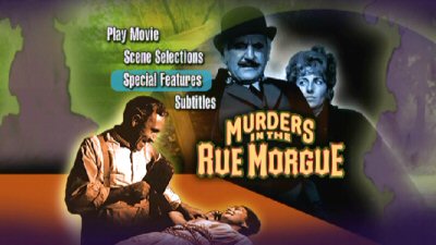 Menu 1 : MURDERS IN THE RUE MORGUE (MEURTRES A LA RUE MORGUE)