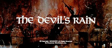 Header Critique : PLUIE DU DIABLE, LA (THE DEVIL'S RAIN)