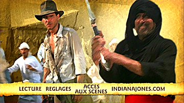 Menu 1 : AVENTURIERS DE L'ARCHE PERDUE, LES (RAIDERS OF THE LOST ARK)