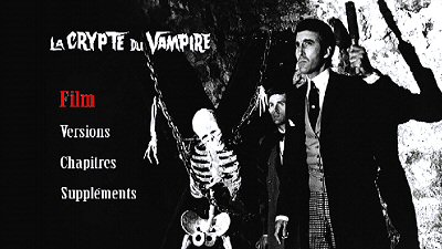 Menu 1 : LA CRYPTE DU VAMPIRE