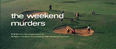 Header Critique : WEEKEND MURDERS, THE (CONCERTO PER PISTOLA SOLISTA)