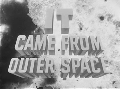 Header Critique : IT CAME FROM OUTER SPACE (LE METEORE DE LA NUIT)