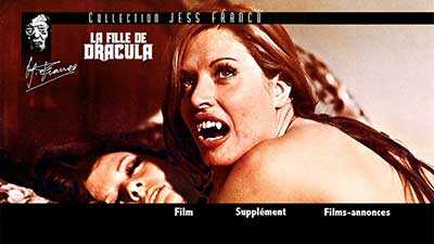 Menu 1 : LA FILLE DE DRACULA