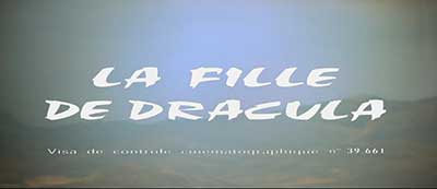 Header Critique : LA FILLE DE DRACULA