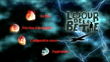 Menu 1 : JOUR DE LA BETE, LE (EDITION CTV)