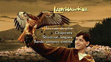 Menu 1 : LADYHAWKE