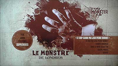 Menu 1 : MONSTRE DE LONDRES, LE (WEREWOLF OF LONDON)