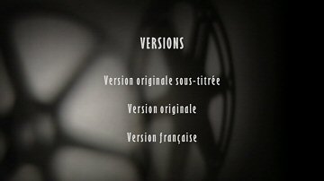 Menu 1 : TROIS VISAGES DE LA PEUR, LES (I TRE VOLTI DELLA PAURA)