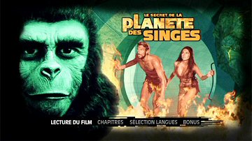 Menu 1 : SECRET DE LA PLANETE DES SINGES, LE (BENEATH THE PLANET OF THE APES)